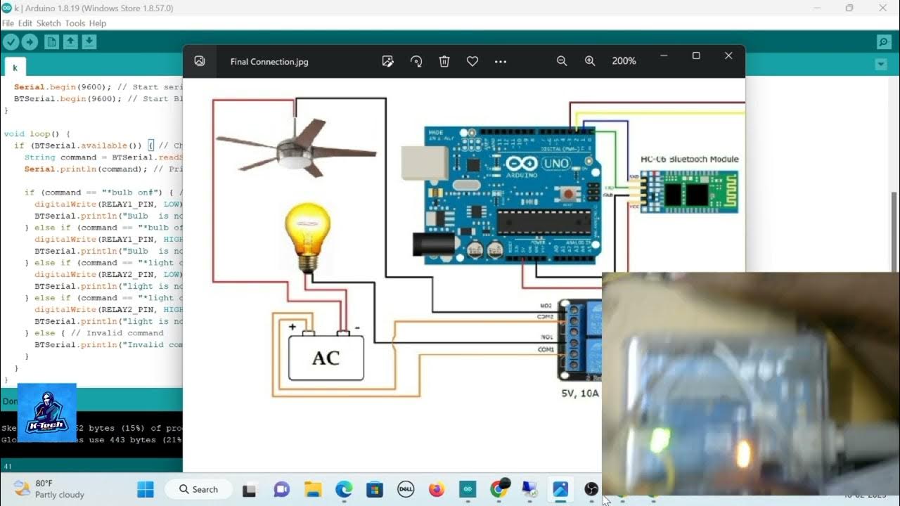 Home Automation using arduino bluetooth | Smart Home | Manual and ...