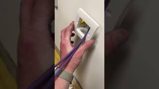 Network Cabling And Hiding Cable