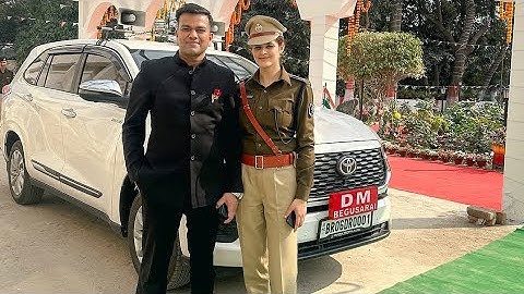 IAS Tushar Singla and IPS Navjot Simi Entry Video |Upsc motivation video|IAS IPS motivational video|