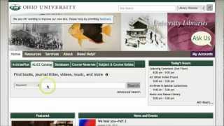 Find ebooks from OU Libraries