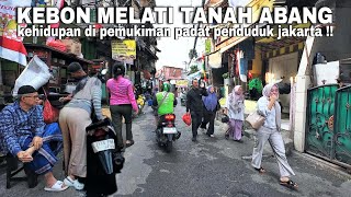 MELIHAT SUASANA PEMUKIMAN PADAT JAKARTA SORE HARI DI JAM PULANG KERJA ! | real life in jakarta