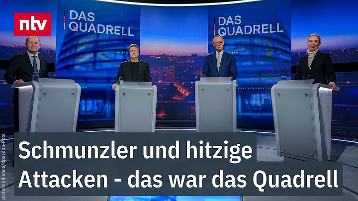 Schmunzler und hitzige Attacken - das war das Quadrell