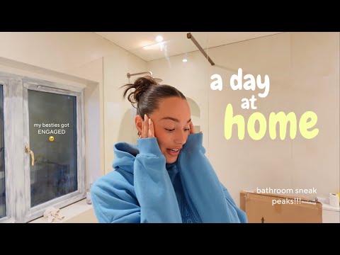 spend the day with me 🤍 | my bestie is ENGAGED!! 👰🏽‍♀️ home updates, organising + skincare faves ✨