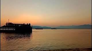 Epic Moment Sunrise langka di Pelabuhan (Story WA)#SunriseOfJava