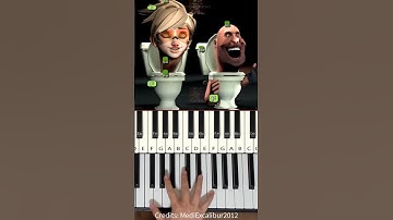 tf2 skibidi toilet meme 7 [Piano Tutorial]