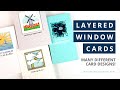 Layered Window Cards