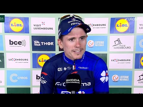 TOUR DU LUXEMBOURG - David Gaudu : "C'est la meilleure sensation du monde"