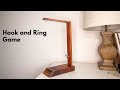 DIY Table Top Ring and Hook Game - Easy DIY Ring Toss Tiki Game