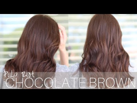 Chocolate Brown Hair Color Tutorial | Color Melt Technique - Youtube