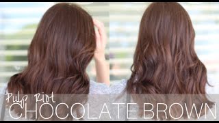 Chocolate Brown Hair Color Tutorial | Color Melt Technique