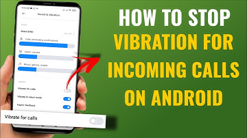 How to Stop Vibration for Incoming Calls on Android | Ft. Poco | English