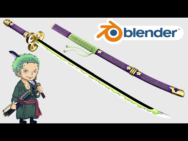 How to make a Zoro Enma Sword out of paper \ One Piece \ Zoro enma sword 