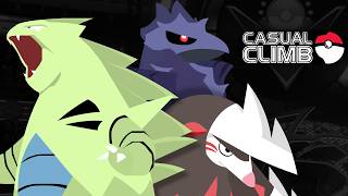 Can a CASUAL learn to CLIMB using this SAND TEAM in Pokemon Champions