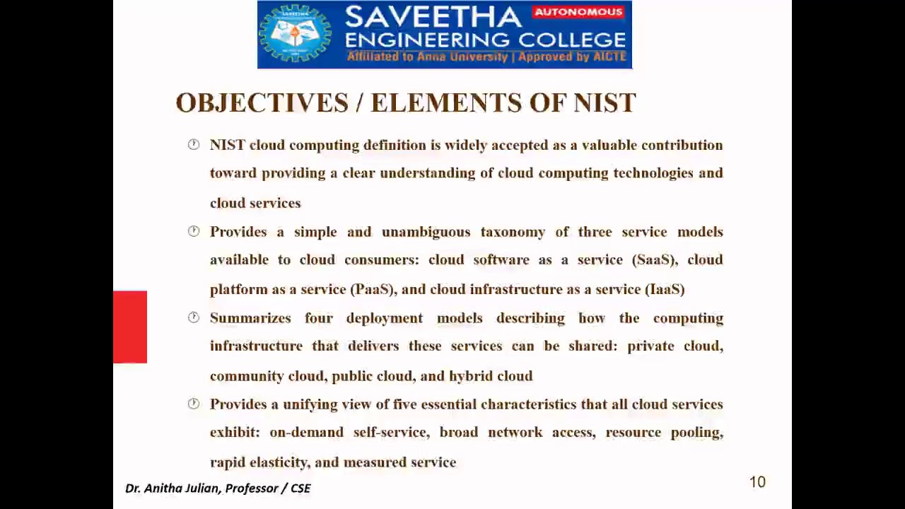 NIST Cloud Computing Reference Architecture #2 - YouTube