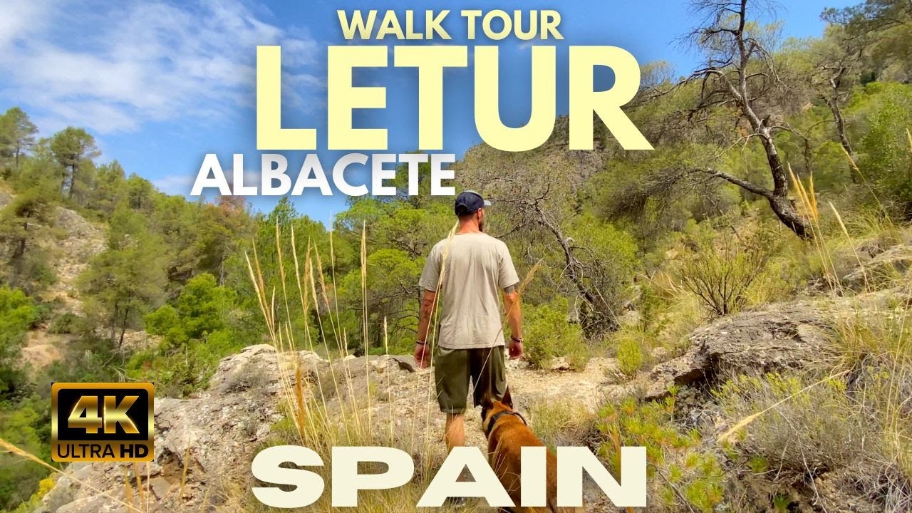 Walking tour in LETUR the PRETTIEST VILLAGE in ALBACETE🇪🇸SPAIN