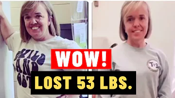 Did Amber Johnston lose weight?