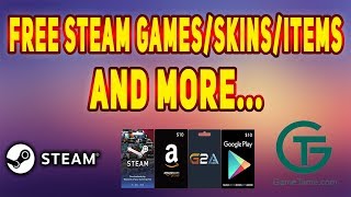 How to Get Free Steam Games/Items/Skins [GameTame] screenshot 1