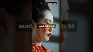 Japanese Geisha Culture: Decoded ❗ #shorts #education #facts #hindi facts