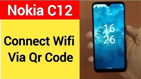 How to connect WiFi via QR code Nokia mobile, Nokia C12 me Bina password ke Wi Fi connect kaise kare