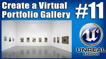 UE4 Tutorial - Virtual Porfolio Gallery #11 - Triggered Sound for the Room Commentary