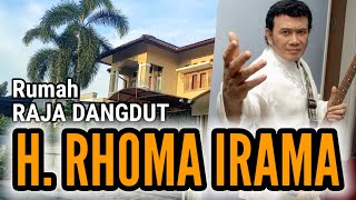 Pernah kebanjiran, inilah rumah Raja Dangdut, Bang Haji Rhoma Irama. Ada mesjidnya juga..!!