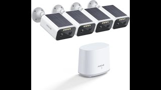 Review: ANSQUE Solar Security Cameras – 4-Cam 2K Wireless Outdoor Kit
