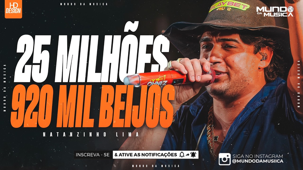 25 MILHÕES | NATANZINHO LIMA  ( MÚSICA NOVA ) - MUNDO DA MUSICA