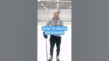 HOW TO SKATE BACKWARD #icehockey