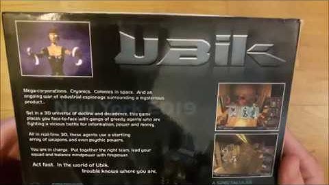 UBIK Unboxing (Cryo PC Big Box)
