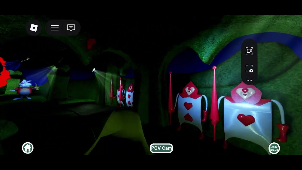 Roblox - Alice in Wonderland (Disneyland Resort) (onride)