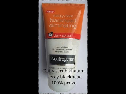 Video: Neutrogena Visibly Clear Blackhead eliminuje denní skvrny
