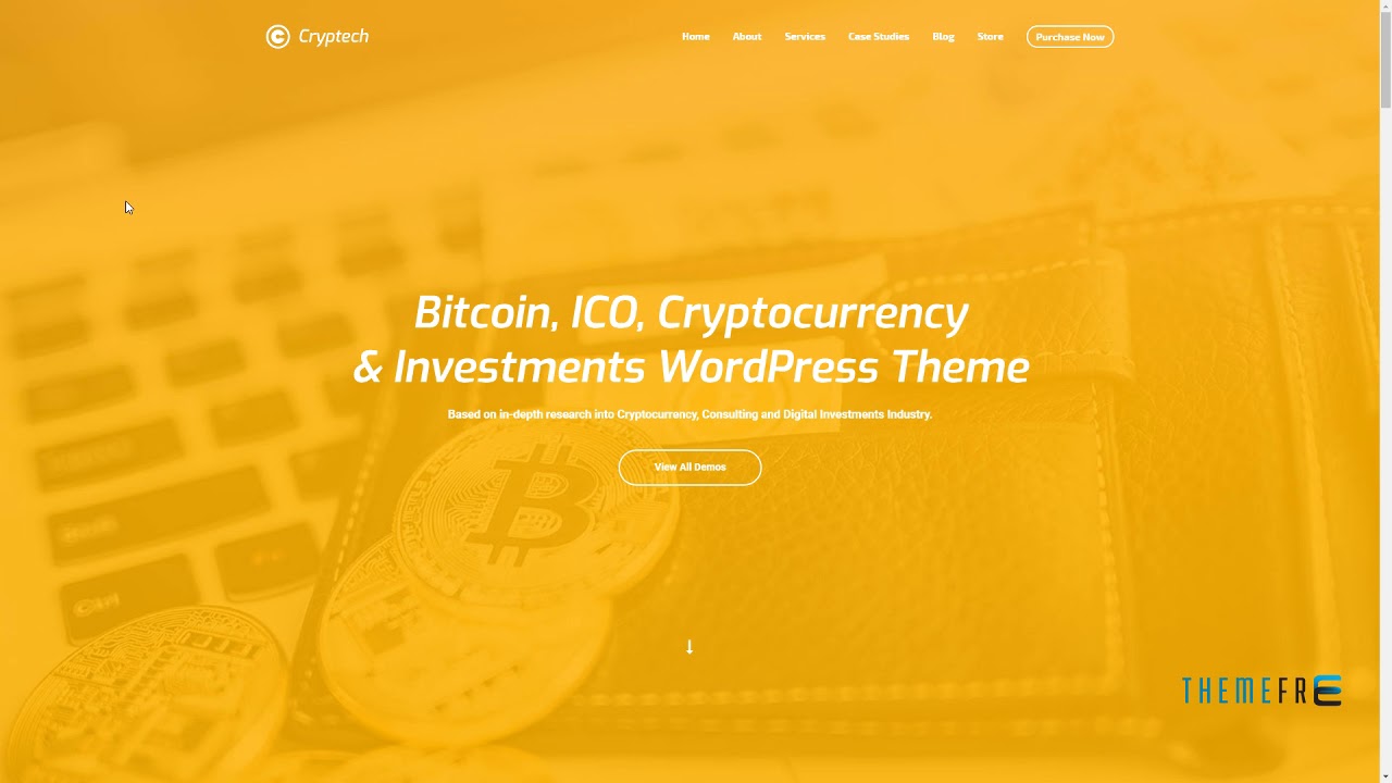 Cryptech - Investments, Consulting, ICO and Cryptocurrency WordPress