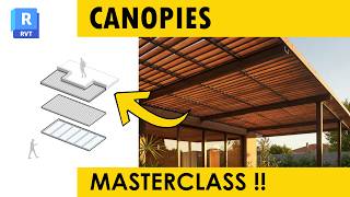 Canopies detail in just 10 Mins | Revit Masterclass