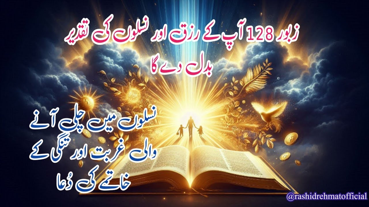 Psalm 128 Prophetic Prayer for Financial Breakthrough |  رزق اور نسلوں کی تقدیر بدل دینے والی دُعا 