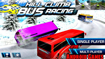 Hill Climb Bus Racing || Level 1-5 || Best Android Gameplay || Android Games