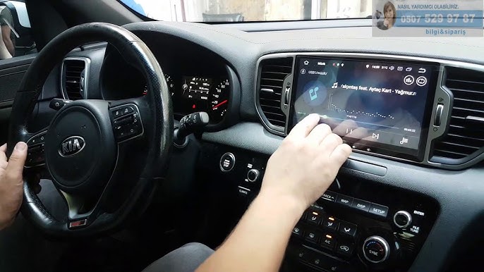 Kia Sportage son sürüm android multimedya ekran fiyat ve özellikleri - Emr  Garage Ankara - YouTube