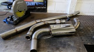 I Fabricate a 3&quot; Stainless Exhaust for the Mongrel