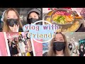 vlog with friends 🌻 | ไม่ได้เจอเพื่อนเกือบปี ไปคาเฟ่อนิเมต กินอาหารเกาหลี รองเท้าพัง!! l OUMTTP