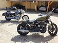 Harley Davidson Sportster Iron 883 olive gold 2017 / Honda Shadow 750 2003 / GoPro 4K