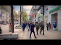 Walking Vienna City, End of Hard Lockdown, Shops Reopen, Neubaugasse, Mariahilfer Straße | 4K HDR