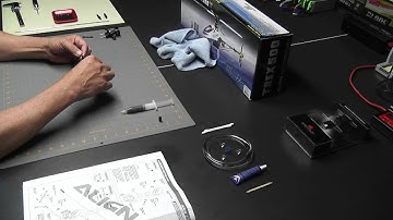 Trex 500 E   Build Video 1