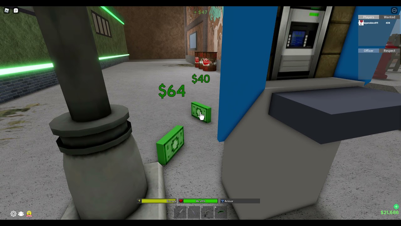 Trick Shooting Atms Da Hood Random Clip Youtube - how to punch a atm in da hood on roblox