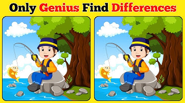 🧠 Spot The Differences | Only Genius Find Differences | Find The Difference ] #104