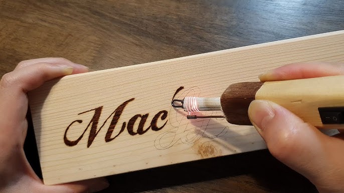Nombre Lettering Madera