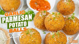 Garlic Parmesan Potato Balls