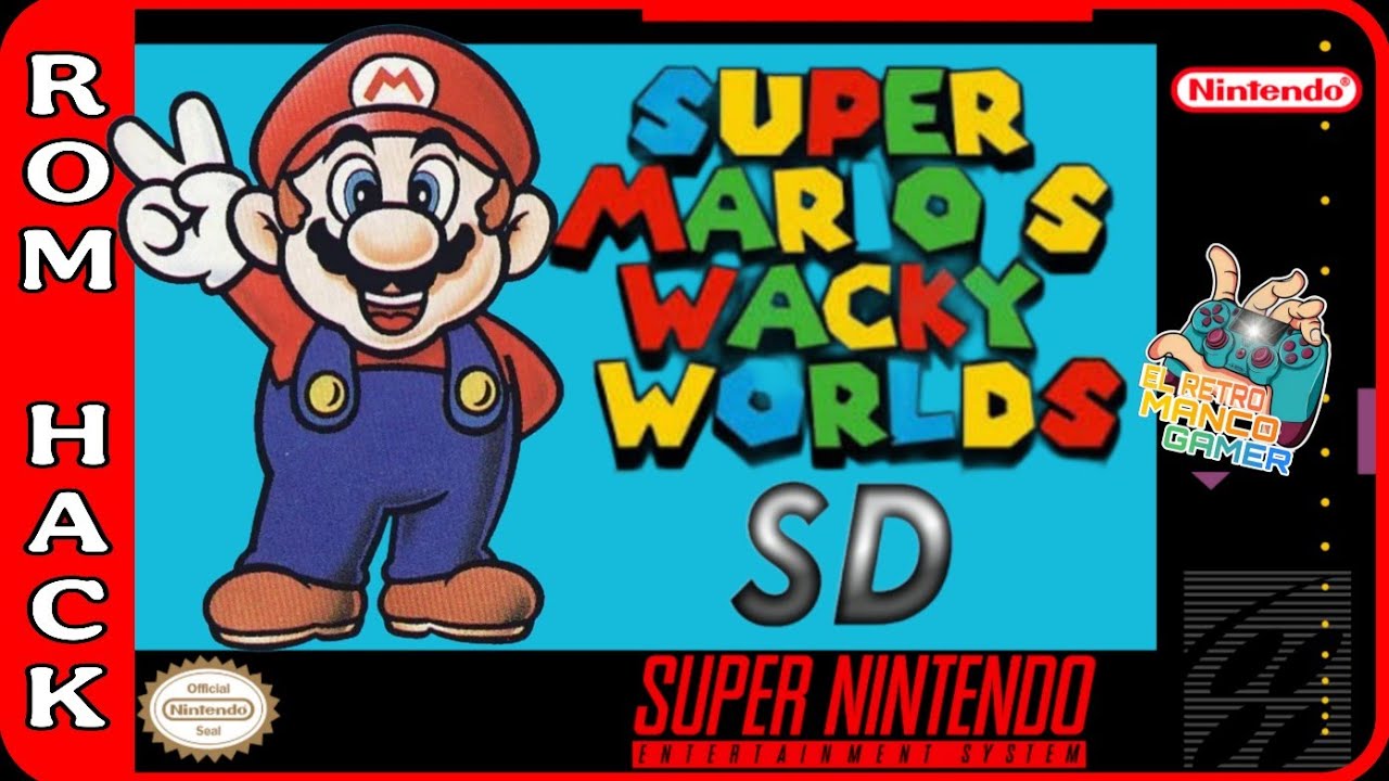 SUPER MARIO'S WACKY WORLDS - ROMHACK Super Nintendo🍄