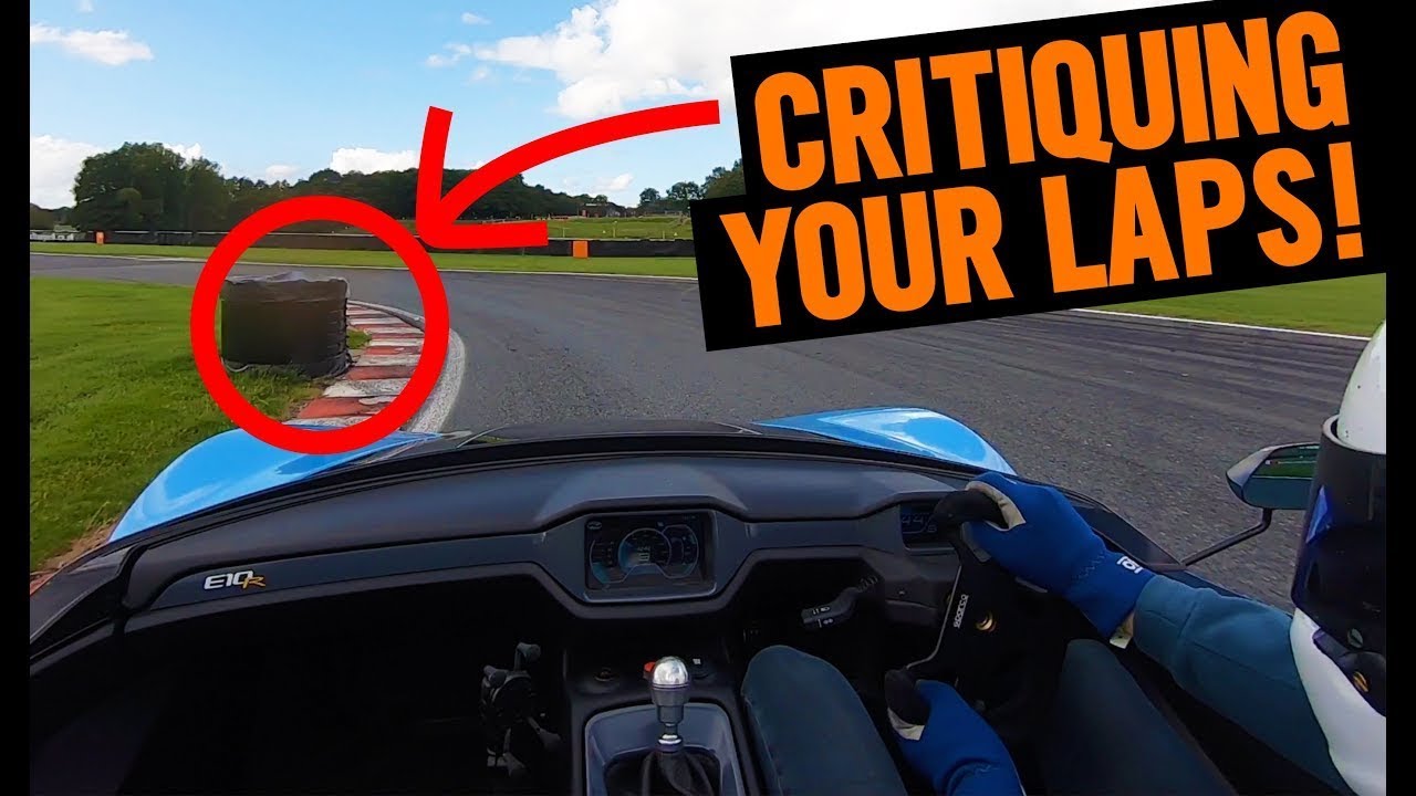 Critiquing your Driving! How to find the limit at Oulton Park