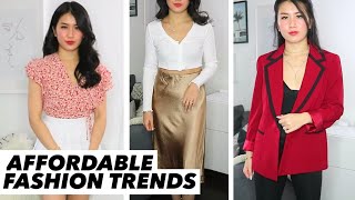 AFFORDABLE Fashion Trends for 2020