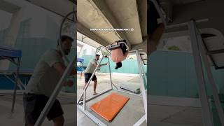 cliff diving training ain’t for the weak 🌀🤢 #shorts