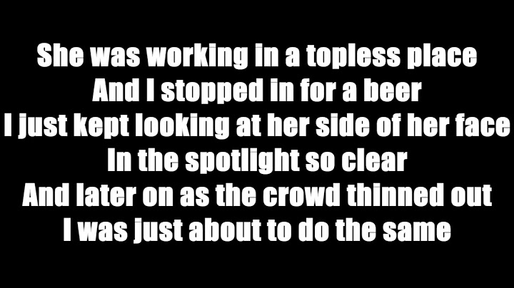 Tangled Up in Blue Lyric Video version - Lyric Video performance video thumbnail